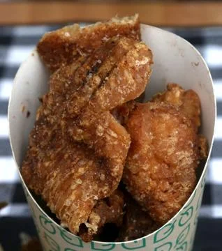 Crispy duck wings Stock Photos