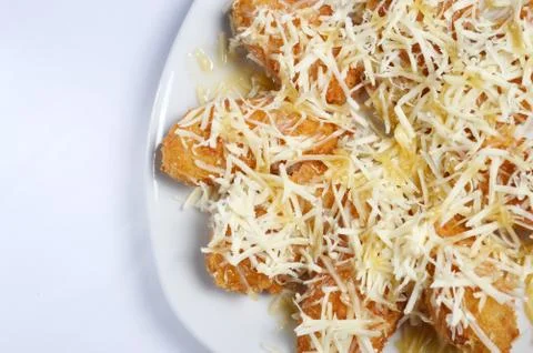 Crispy fried bananas 写真素材