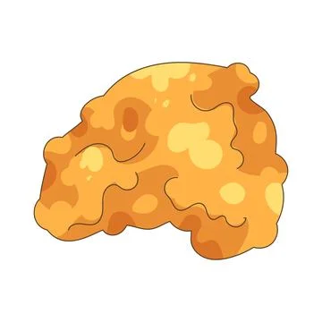 Crispy fried chicken Stock Illustration