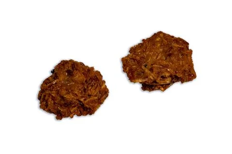 Crispy fried chicken isolated on white background with clipping path. Stock Photos