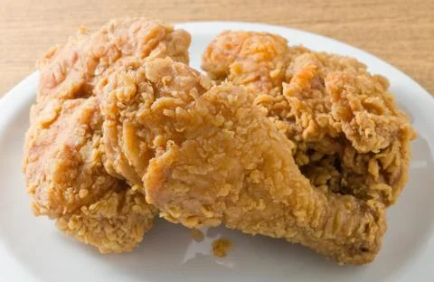 Crispy Fried Chicken Stock Photos