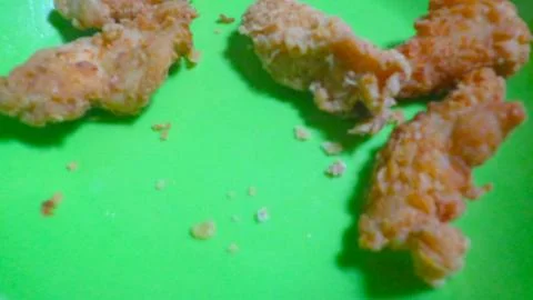 Crispy fried chicken Stock Photos