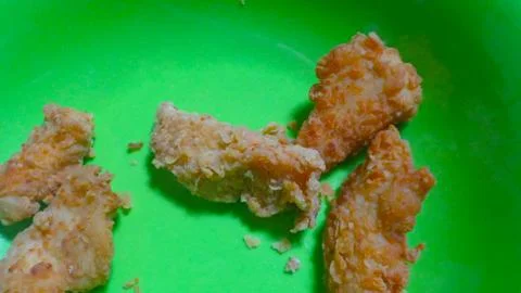 Crispy fried chicken Foto stock