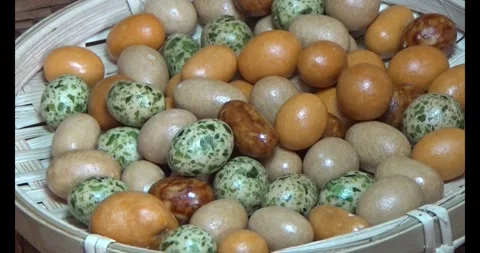 Crispy fried peanuts Stock Footage 296483082