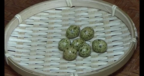 Crispy fried peanuts Video stock 296484013