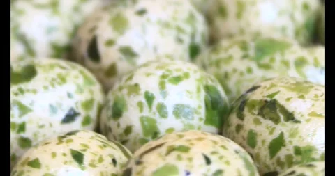 Crispy fried peanuts Stock Footage 296484300