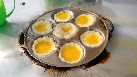 Crispy Fried Quail Egg Skewers Asian Street Food Snack Stock Footage 339377335