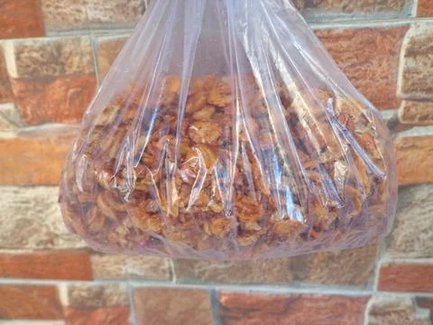 Crispy fried shallots Stock-Fotos