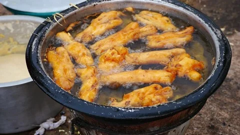 Crispy fried4 Stock Footage 104862602