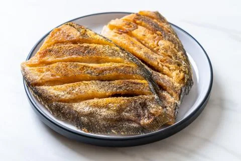 Crispy Gouramy Fish Stock Photos