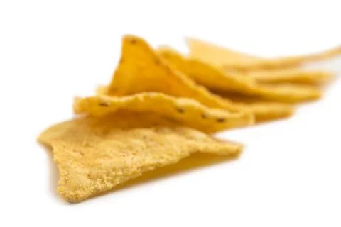 Crispy nachos. Stock Photos