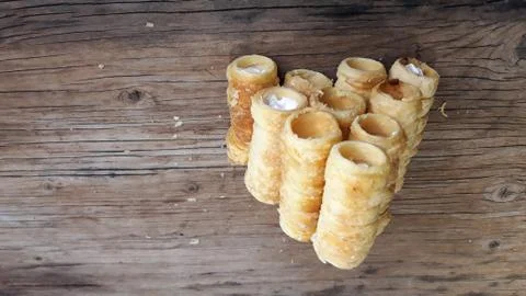 Crispy pie rolls, Stock Photos