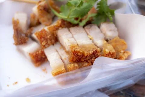 Crispy pork Stock Photos