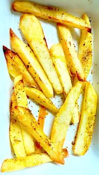 Crispy potatoes Foto stock