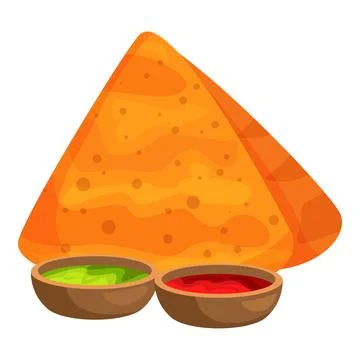 Crispy samosa served with chutney and spicy sauce, representing delicious ind Stockillustratie