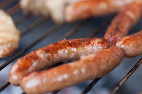 Crispy sausage Stock Photos
