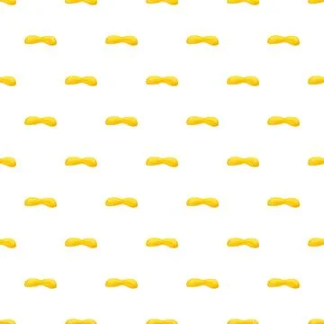 Crispy savory potato chips seamless background pattern Stock Illustration