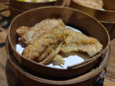 Crispy Shrimp Rolls 写真素材