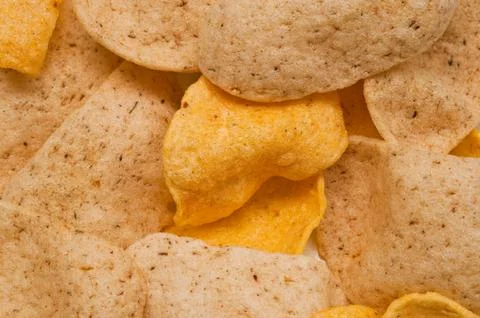 Crispy snack 스톡 사진