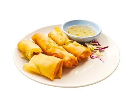 Crispy spring rolls Photos