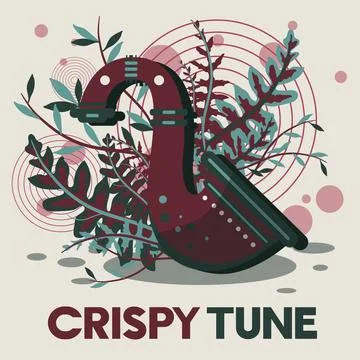 Crispy Tune Illustration Stock Illustration