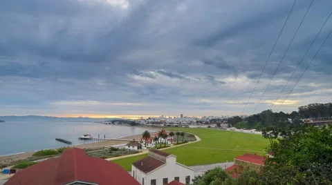 Crissey Field Clouds Stock Footage 48750569