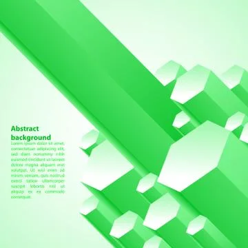 Cristal green ice background. Vector illustration for your business presentat イラスト素材