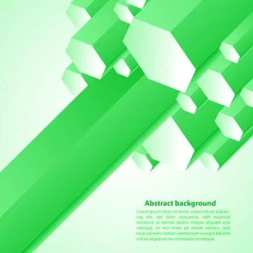 Cristal green ice background. Vector illustration for your business presentat イラスト素材