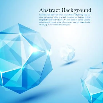 Cristal prism. Stock Illustration