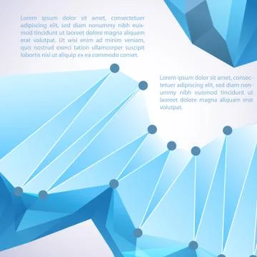 Cristal prism. vector illustration for your business presentation Stock-Illustration