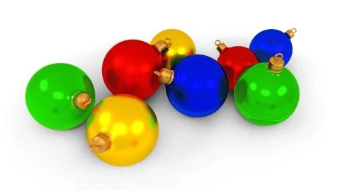 Cristmas balls Stock Illustration