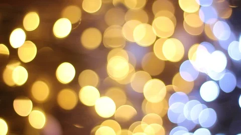 Cristmas blur lights Stock Footage 98607975