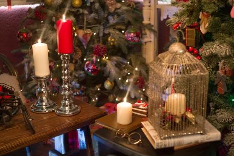 Cristmas decorations 스톡 사진