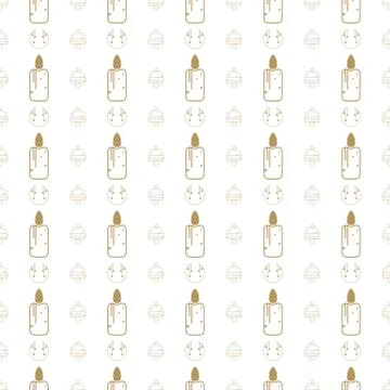 Cristmas seamless pattern. Winter holidays background. Stock Illustration