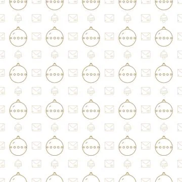 Cristmas seamless pattern. Winter holidays background. Stock Illustration