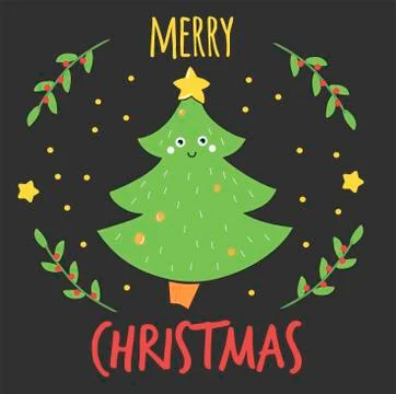 Cristmas tree Stock Illustration