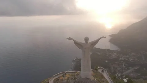 Cristo Redentore Stock Footage 302930095
