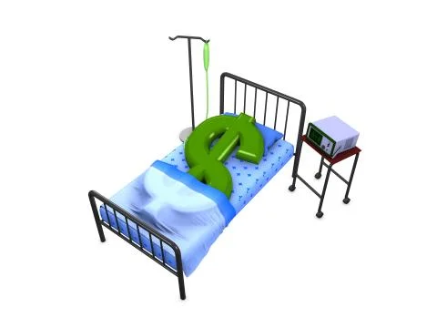 Critical dollar 스톡 일러스트