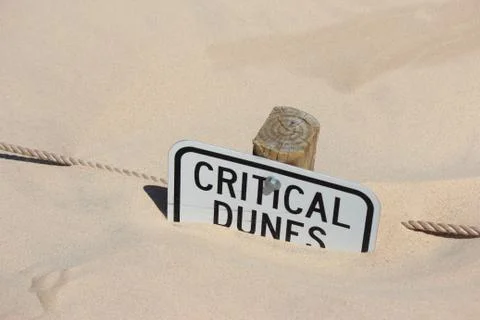 Critical Dunes Stock Photos