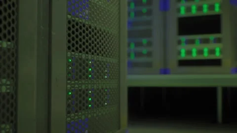 Critical elements necessary for operating data processing facilities efficiently Stock Footage 341831291