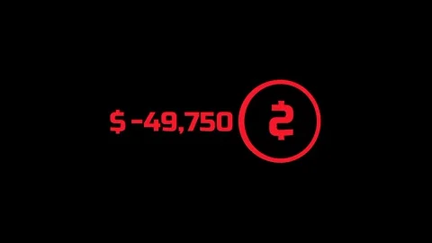 Critical Financial Drop Stock-Footage 335815328