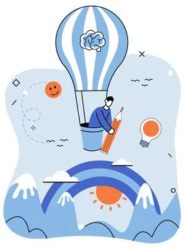 Critical thinking. Analyzing information critically allows us to assess its Stock Illustration