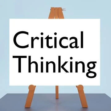 Critical Thinking concept イラスト素材