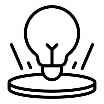Critical thinking icon outline vector. Think mind 스톡 일러스트