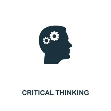 Critical Thinking icon. Premium style design from personality icon collection Stock Illustration