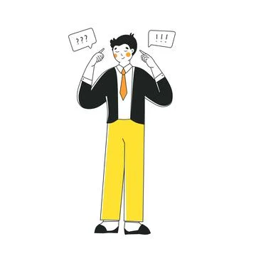 Critical thinking, Vector flat graphic design. News filter, Stock Illustration