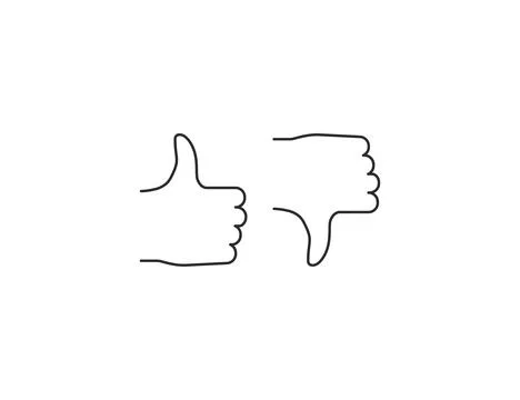 Criticism, choice icon. Vector illustration. Illustrazione stock