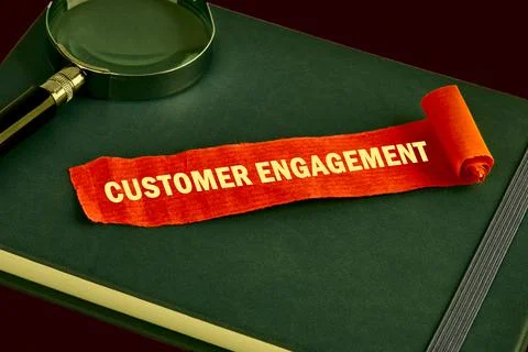 CRM data management, customer loyalty concept. The concept of the info busine Stock Photos