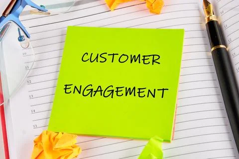 CRM data management, customer loyalty concept. The concept of the info busine Stock Photos