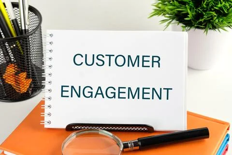 CRM data management, customer loyalty concept. The concept of the info busine Stock Photos